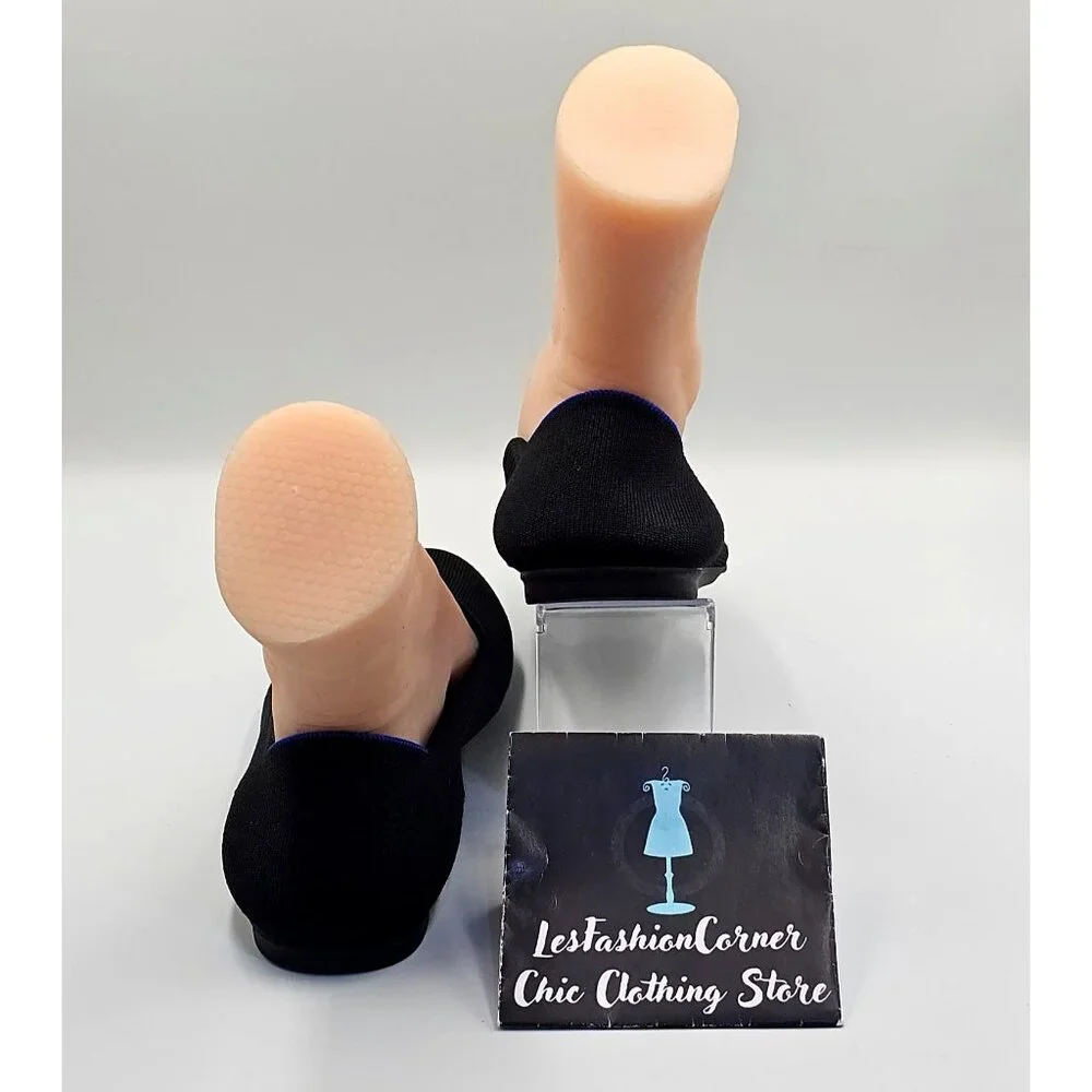 Rothy's Women's Black Knit The Loafer Casual Lightweight Flats Shoes Sz 12 2689 - Picture 7 of 16